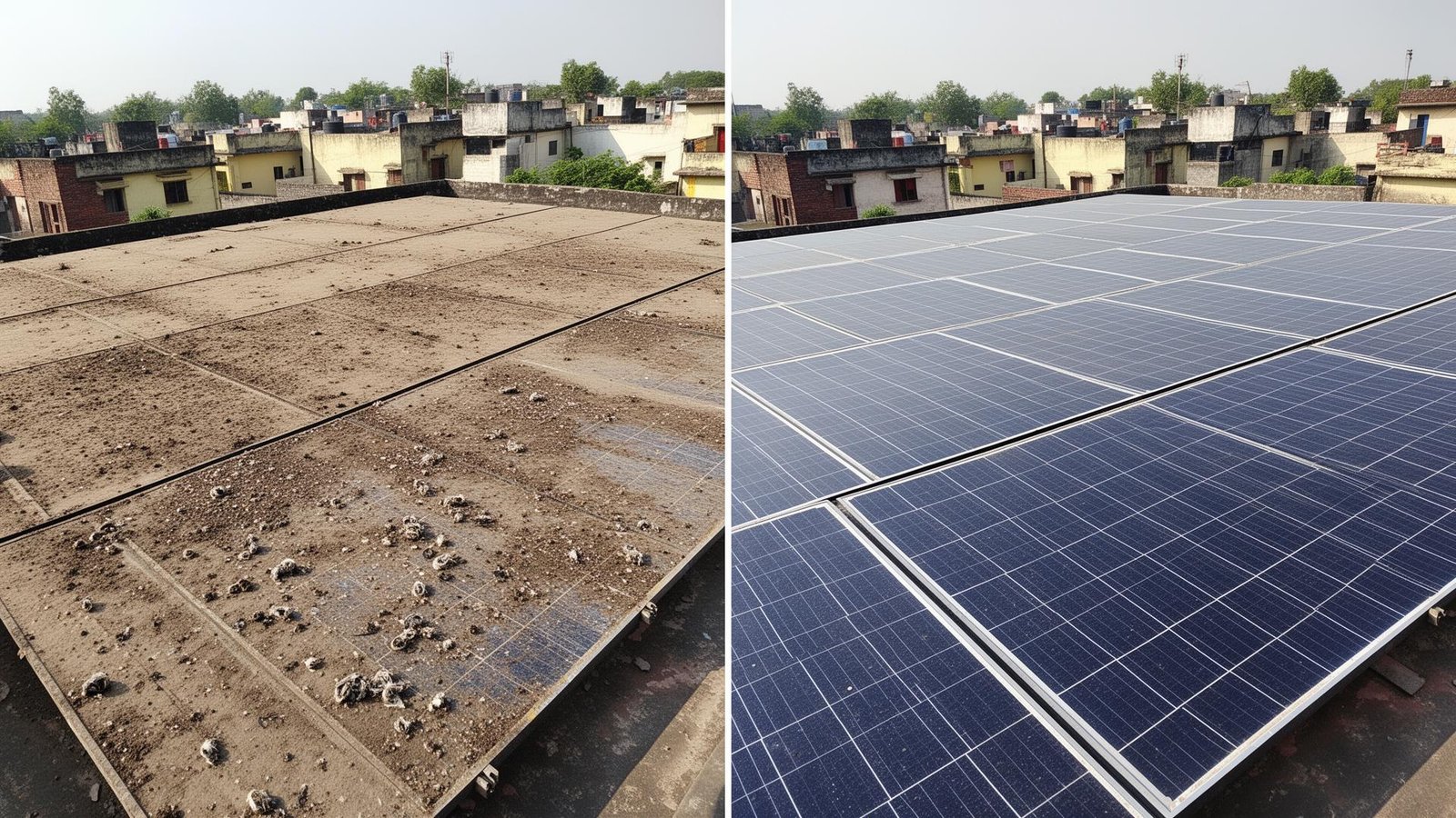 Before/After: Home Rooftop